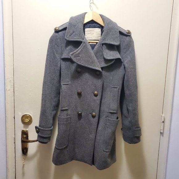 Aritzia Community Recycled Wool Military Coat - Picture 5 of 5
